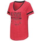 Women's Campus Heritage North Carolina State Wolfpack Gunther Jersey Tee, Size: Xl, Med Red