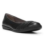 Lifestride Gawk Women's Slip-on Ballet Flats, Size: Medium (7.5), Black