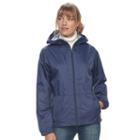 Women's Columbia Rain To Fame Hooded Rain Jacket, Size: Large, Purple Oth