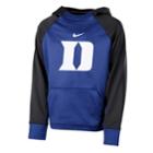 Boys 8-20 Nike Duke Blue Devils Therma-fit Colorblock Hoodie, Size: Xl 18-20