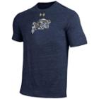 Men's Under Armour Navy Midshipmen Triblend Tee, Size: Large, Ovrfl Oth