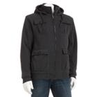 Big & Tall North 40 Sherpa-lined Fleece Hooded Jacket, Men's, Size: L Tall, Grey