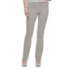 Women's Apt. 9&reg; Brynn Pull-on Bootcut Dress Pants, Size: 14, Dark Grey