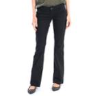 Juniors' Unionbay School Uniform Heather Bootcut Pants, Teens, Size: 7, Grey (charcoal)