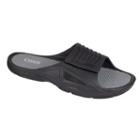 Men's Chaps Quick-dry Slide Sandals, Size: Medium, Grey (charcoal)