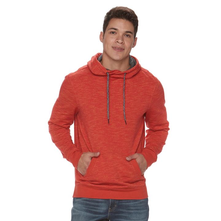Men's Urban Pipeline&reg; Ultimate Fleece Pull-over, Size: Medium, Med Red