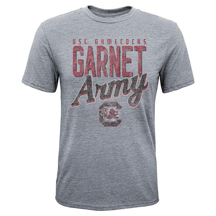 Boys 8-20 South Carolina Gamecocks Rally Anthem Tee, Size: L 14-16, Grey