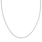 Sterling Silver Twisted Chain Necklace - 20 In, Women's, Size: 20, Grey