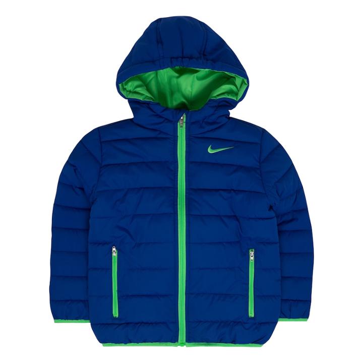 Boys 4-7 Nike Quilted Heavyweight Jacket, Size: 5, Med Blue