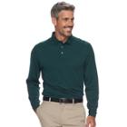 Men's Grand Slam Motionflow 360 Regular-fit Performance Golf Polo, Size: Medium, Green Oth