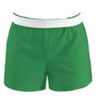 Juniors' Soffe Fold-over Athletic Shorts, Kids Unisex, Size: Small, Green
