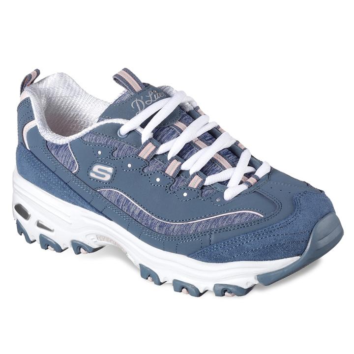 Skechers D'lites Me Time Women's Sneakers, Size: 8.5, Orange