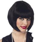 Adult Flapper Costume Wig, Women's, Black