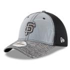 Adult New Era San Francisco Giants 39thirty Shadow Reflect Flex-fit Cap, Size: S/m, Med Grey