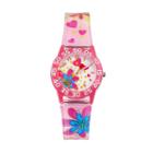 Red Balloon Kids' Time Teacher Flower Watch, Girl's, Multicolor