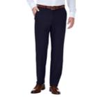Men's J.m. Haggar Premium Slim-fit Stretch Flat-front Suit Pants, Size: 36x32, Blue (navy)