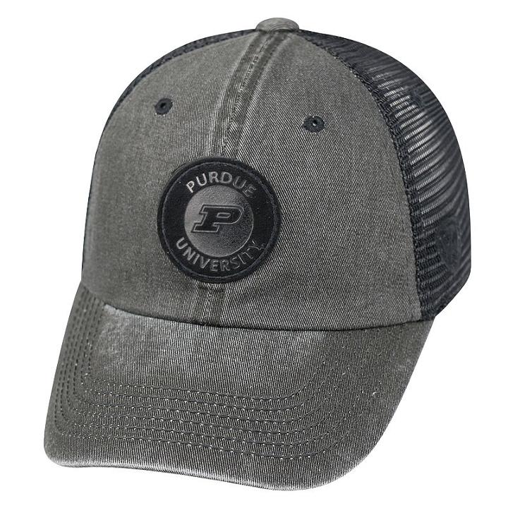 Adult Top Of The World Purdue Boilermakers Outlander Snapback Cap, Men's, Black