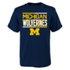 Boys 4-18 Michigan Wolverines Density Tee, Size: 6-7, Dark Blue
