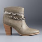 Jennifer Lopez Amber Women's Ankle Boots, Size: 7.5, Beig/green (beig/khaki)