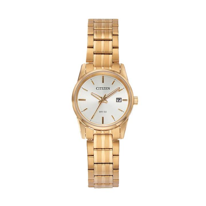 Citizen Women's Stainless Steel Watch - Eu6002-51p, Yellow
