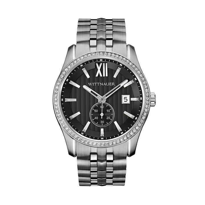 Wittnauer Men's Crystal Stainless Steel Watch - Wn3031, Grey