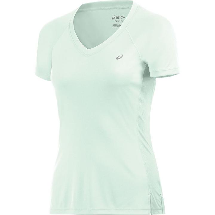 Women's Asics Soft Asx Dry Workout Tee, Size: Large, Lt Green