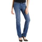 Women's Levi's 714 Slim Straight Leg Jeans, Size: 0/25 Avg, Med Blue