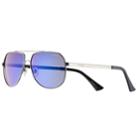 Men's Levi's&reg; Polar Small Aviator Sunglasses, Dark Grey