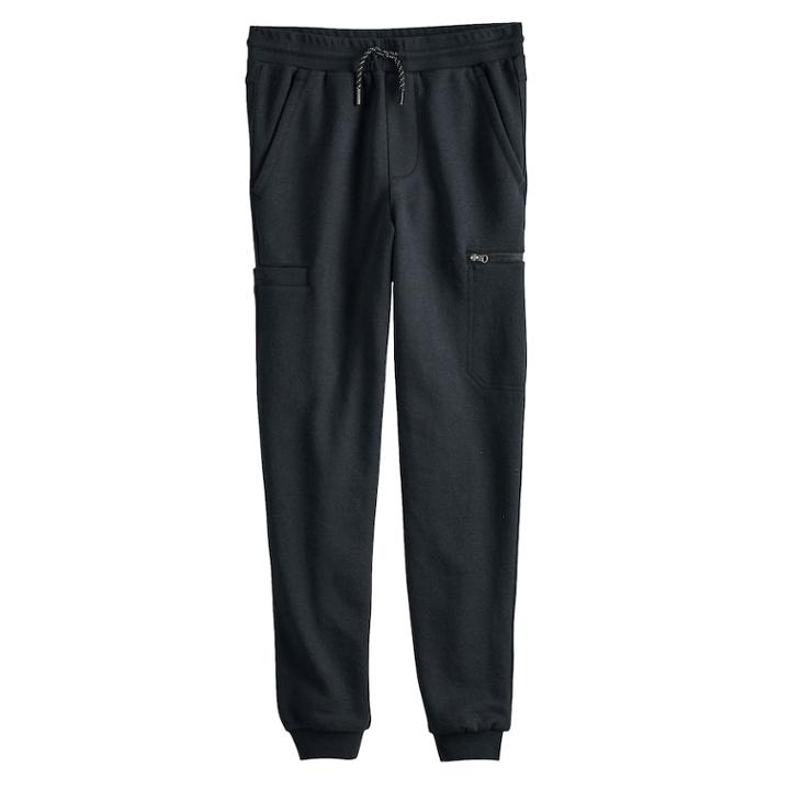 Boys 8-20 Urban Pipeline&reg; Pull-on Modern Jogger Pants, Size: Small, Grey (charcoal)