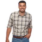 Big & Tall Croft & Barrow&reg; Regular-fit Stretch Outdoor Button-down Shirt, Men's, Size: Xl Tall, White Oth