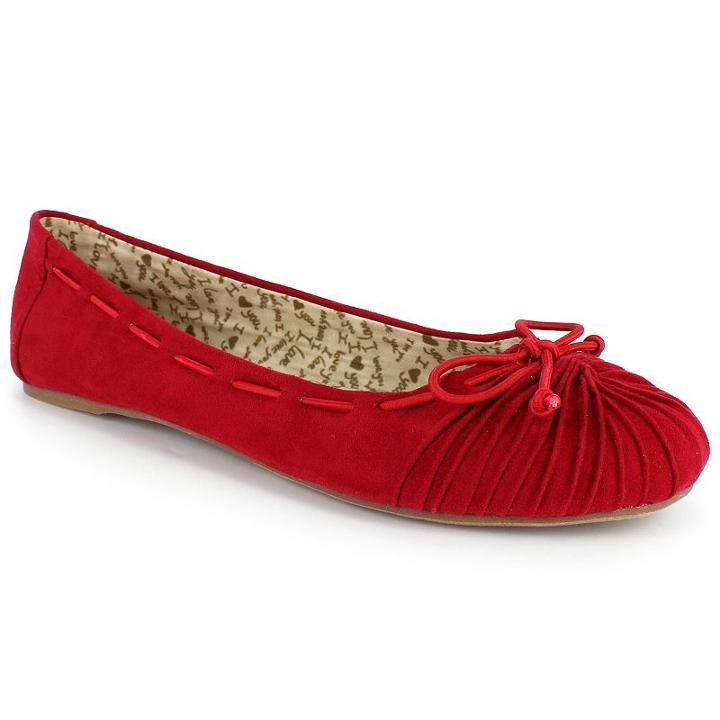 Dolce By Mojo Moxy Akachi Women's Ballet Flats, Girl's, Size: 8.5, Red