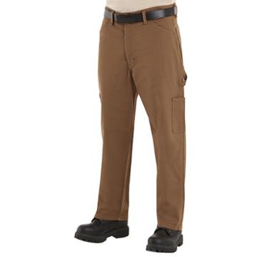 Men's Bulwark Fr Excel Fr Comfortouch Dungaree Pants, Size: 38x30, Blue
