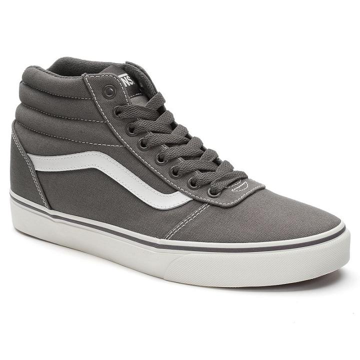 Vans Ward Hi Men's Skate Shoes, Size: Medium (9.5), Dark Grey