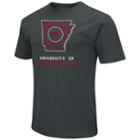 Men's Arkansas Razorbacks State Tee, Size: Xxl, Dark Red