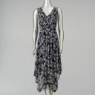 Women's Simply Vera Vera Wang Pleated A-line Dress, Size: Large, Oxford