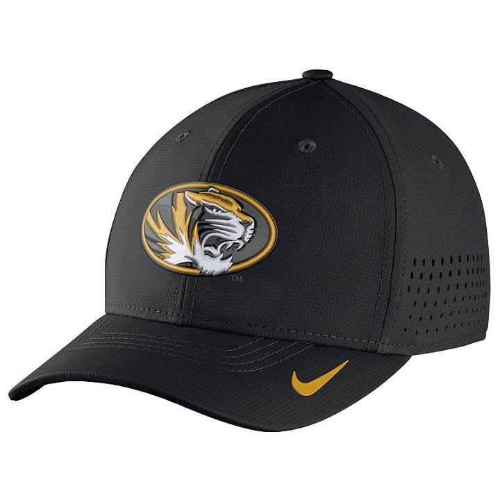 Men's Nike Missouri Tigers Dri-fit Vapor Sideline Flex-fit Cap, Ovrfl Oth