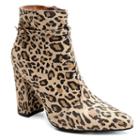 2 Lips Too Too Elsa Women's Heeled Ankle Booties, Girl's, Size: 7, Brown