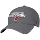 Adult Under Armour Wisconsin Badgers Renegade Stretch-fit Cap, Size: S/m, Multicolor