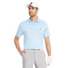 Big & Tall Izod Ace Classic-fit Striped Performance Golf Polo, Men's, Size: 4xb, Blue