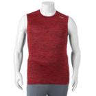 Big & Tall Fila Sport&reg; Fitted Tru-dry Fitted Space-dyed Base Layer Performance Tee, Men's, Size: Xl Tall, Dark Red