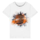 Boys 4-7 Nike Exploding Basketball Graphic Tee, Size: 6, White Oth