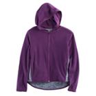 Girls 7-16 & Plus Size So&reg; Full Zip Microfleece Hoodie, Size: 10, Drk Purple