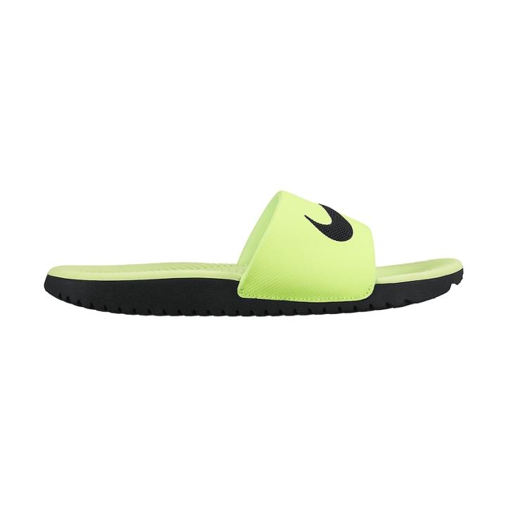 Nike Kawa Boys' Slide Sandals, Size: 1, Yellow
