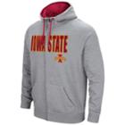 Men's Campus Heritage Iowa State Cyclones Full-zip Hoodie, Size: Small, Med Grey