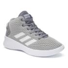 Adidas Neo Cloudfoam Refresh Mid Kids' Sneakers, Boy's, Size: 2, Light Grey