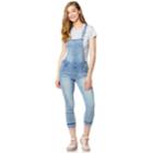 Juniors' Wallflower Mid-rise Skinny Denim Overalls, Teens, Size: Large, Brt Yellow