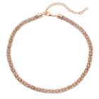 Napier Simulated Crystal Collar Necklace, Women's, Light Pink