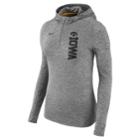 Women's Nike Iowa Hawkeyes Dry Element Hoodie, Size: Xl, Grey