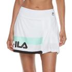 Women's Fila Sport&reg; Graphic Pleated Tennis Skort, Size: Large, White