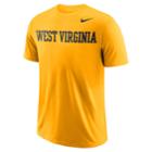 Men's Nike West Virginia Mountaineers Wordmark Tee, Size: Large, Gold